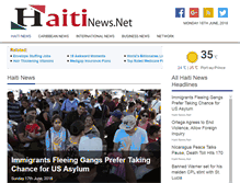 Tablet Screenshot of haitinews.net